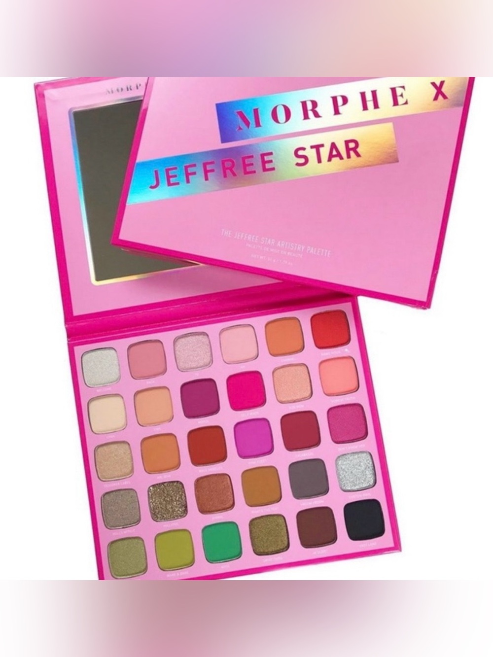 LIMITED EDITION DISCONTINUED Jeffree Star x Morphe Artistry 30 Pan Palette NEW!